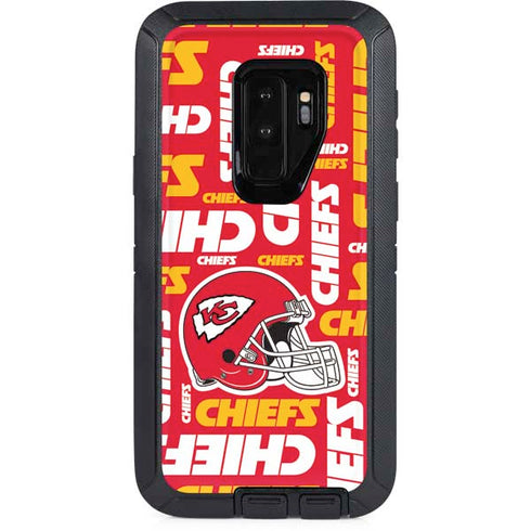 NFL Kansas City Chiefs Red Blast Otterbox Defender Galaxy Skin